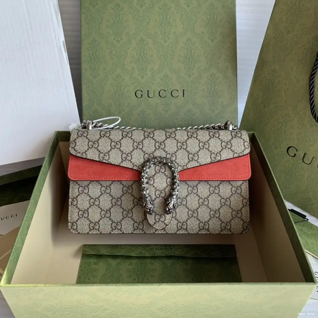Hyperpeter SMALL GUCCI DIONYSUS GG BAG RECTANGULAR 0531